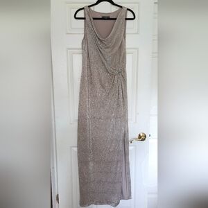 Lauren Ralph Lauren Black and Green Evening Dress